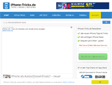 Tablet Screenshot of iphone-tricks.de